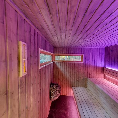 Lodge In Een Bosrijke Omgeving Met Hottub & Sauna Opt Rheezerveen Εξωτερικό φωτογραφία