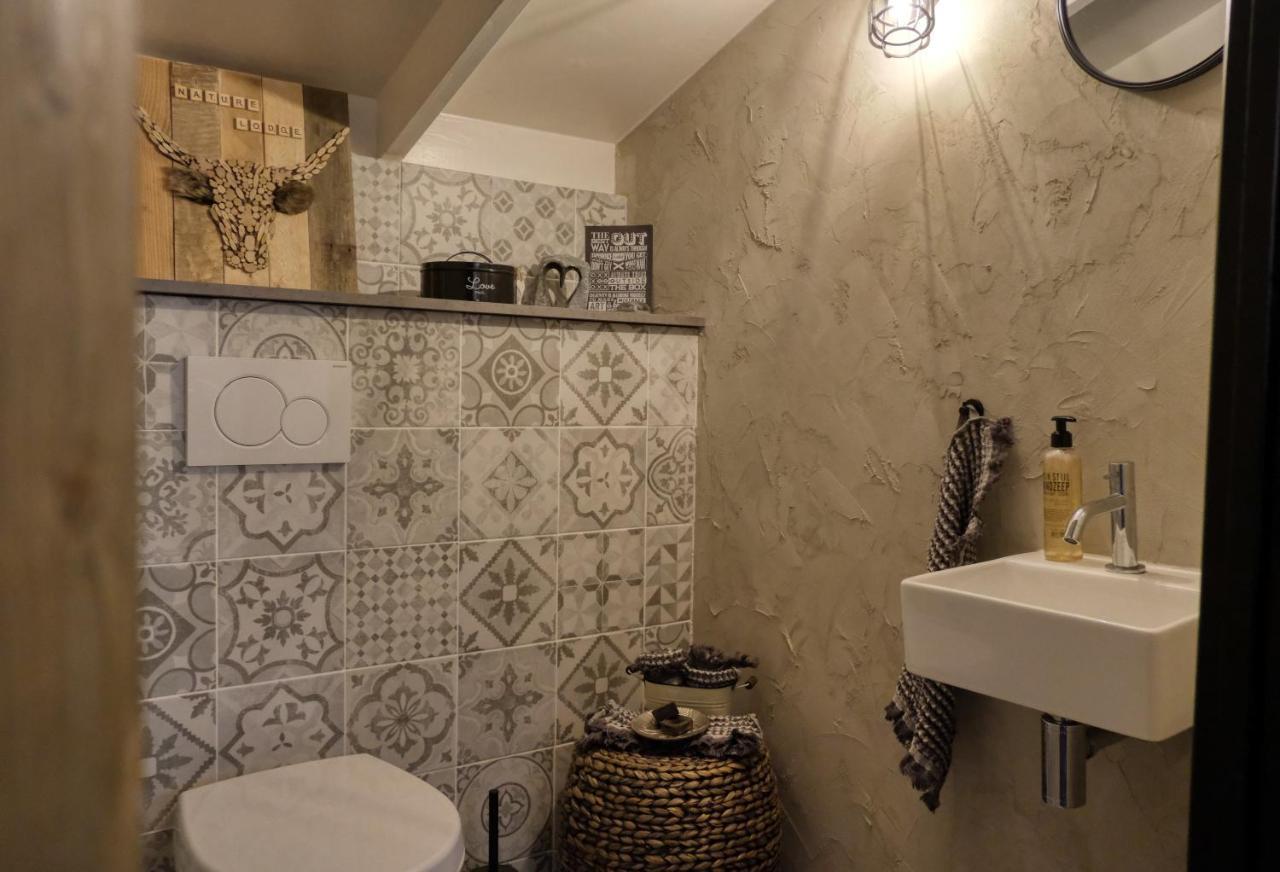 Lodge In Een Bosrijke Omgeving Met Hottub & Sauna Opt Rheezerveen Εξωτερικό φωτογραφία