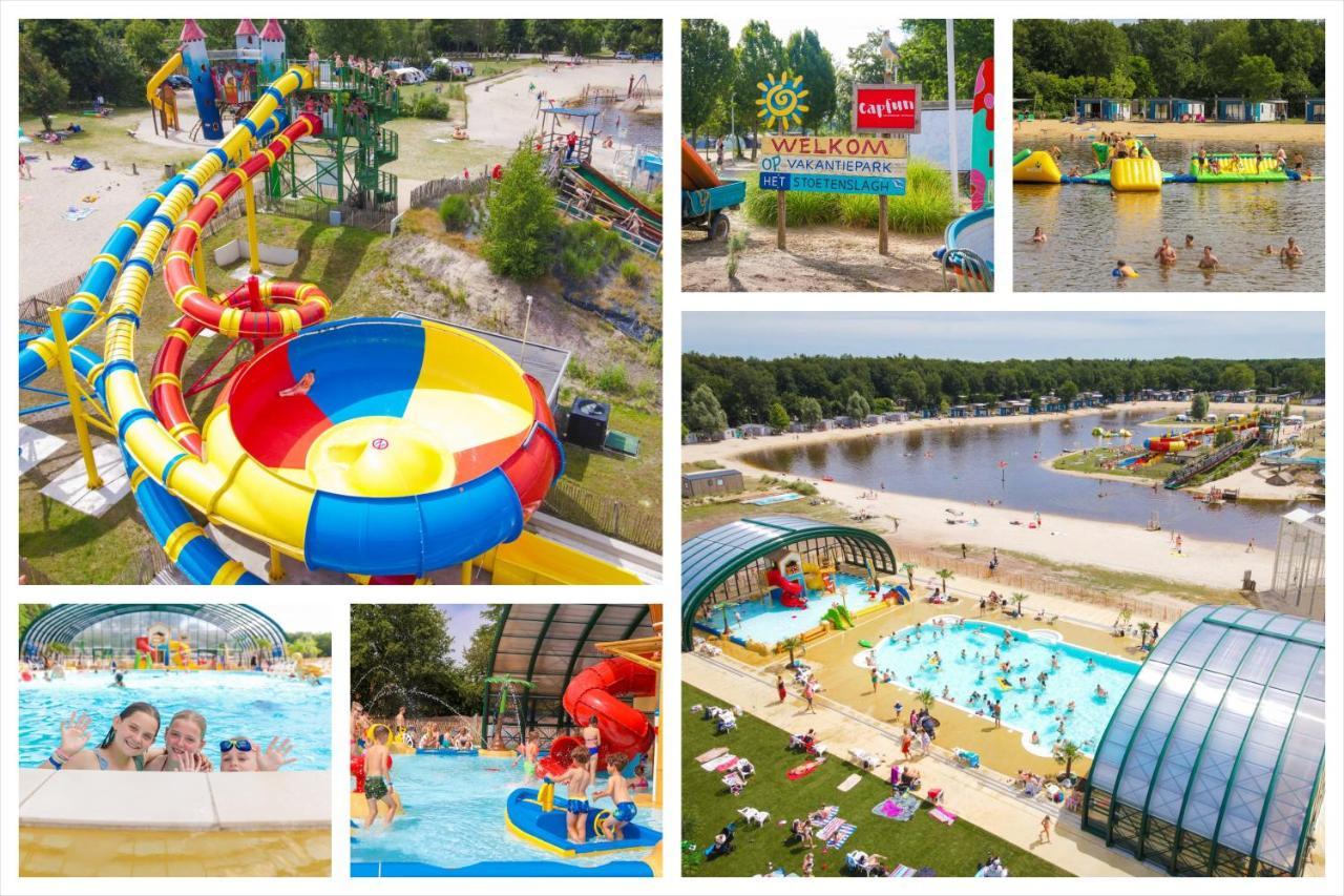 Lodge In Een Bosrijke Omgeving Met Hottub & Sauna Opt Rheezerveen Εξωτερικό φωτογραφία